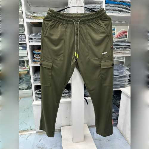 Premium Hugo Boss Cargo Joggers Olive