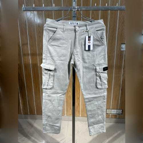 Six Pocket Cargo Pant white